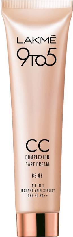 Lakme 9 to 5 Complexion Care Face Cream - Beige Foundation  (Beige, 30 g) - happylifeatborn