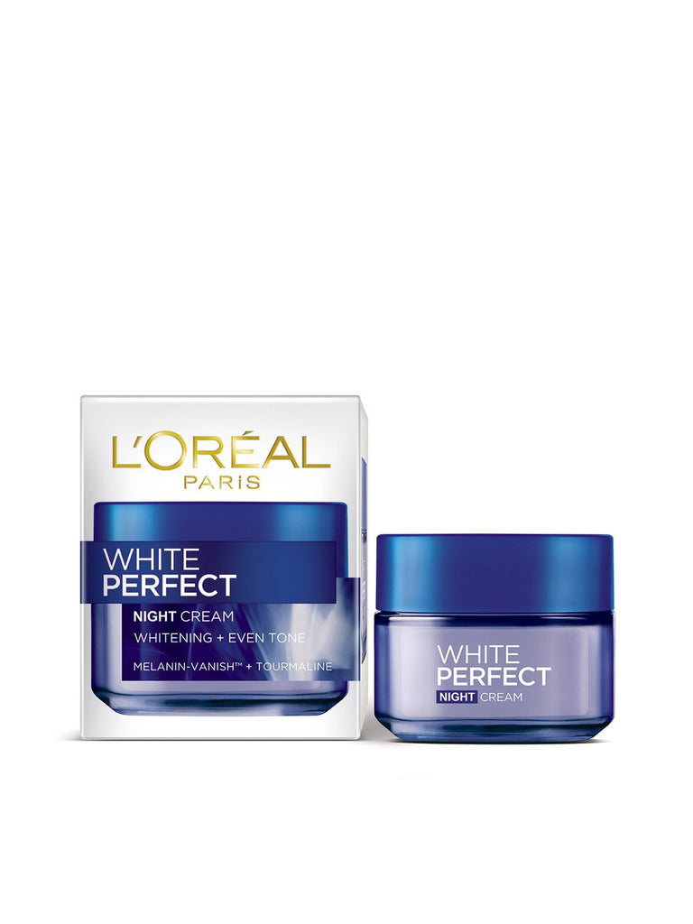 LOreal Paris Women White Perfect Night Cream 50ml - happylifeatborn